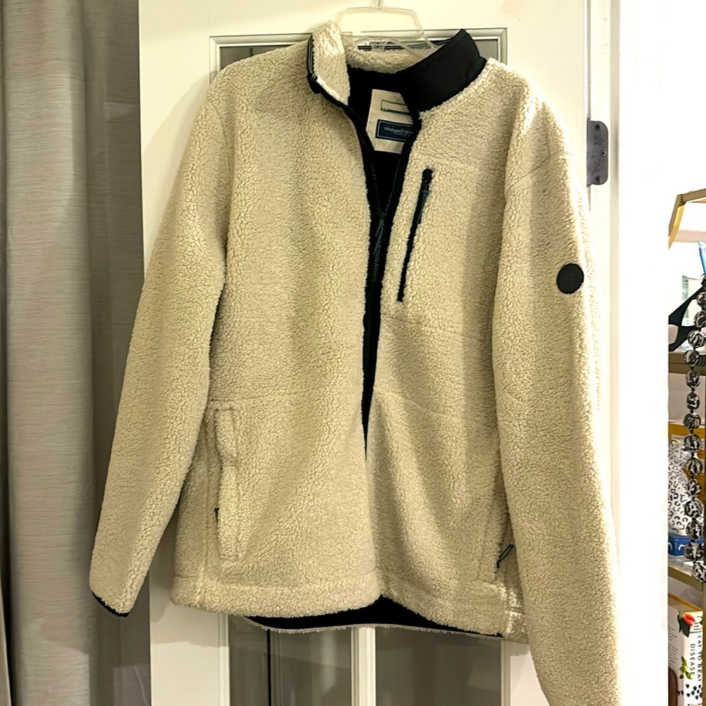 NWT Vineyard Vines On the Go Sherpa Jacket. Men’s XL